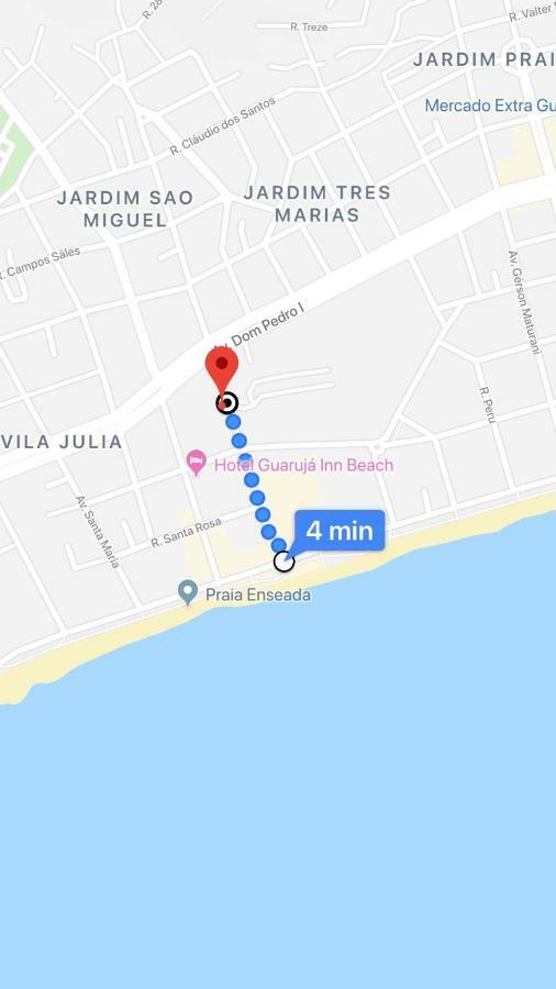 Apto A 2 Min A Pe Da Praia - Edificio Monte Carmel グァルジャー エクステリア 写真